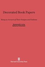 Decorated Book Papers af Rosamond B Loring