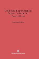 Papers 122-168 af Percy Williams Bridgman