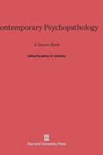Contemporary Psychopathology
