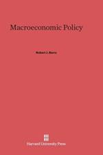 Macroeconomic Policy af Robert J Barro