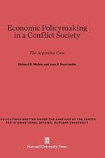 Economic Policymaking in a Conflict Society af Richard D Mallon