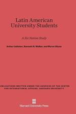 Latin American University Students af Arthur Liebman