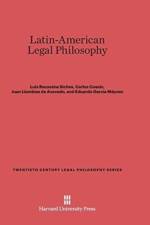 Latin-American Legal Philosophy af Luis Recasens Siches