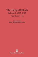 Pepys Ballads, Volume I, (1535-1625)