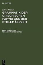 Synthetischer Teil af Edwin Mayser