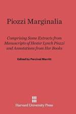 Piozzi Marginalia