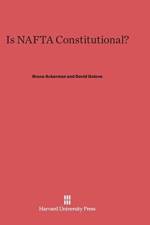 Is NAFTA Constitutional? af Bruce (Yale University) Ackerman