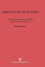 Applicants for Work Relief af Elizabeth W Gilboy