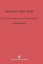 Somerset, 1625-1640 af Thomas Garden Barnes