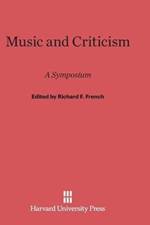 Music and Criticism