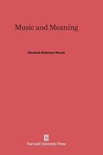 Music and Meaning af Elizabeth Robinson Woods
