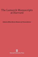 Lamarck Manuscripts at Harvard