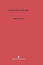 Letters from Sardis af George M a Hanfmann