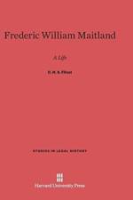 Frederic William Maitland af C H S Fifoot