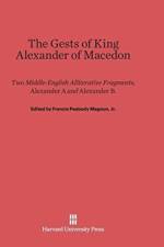 Gests of King Alexander of Macedon