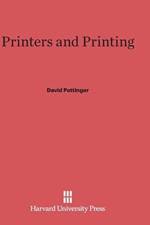 Printers and Printing af David Pottinger