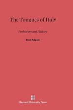 Tongues of Italy af Ernst Pulgram