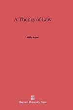 Theory of Law af Philip (University of Michigan Ann Arbor) Soper
