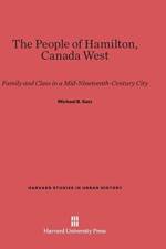 People of Hamilton, Canada West af Michael B Katz