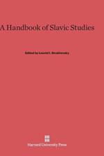 Handbook of Slavic Studies