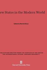 New States in the Modern World