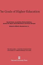 Goals of Higher Education af Brand Blanshard