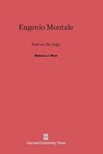 Eugenio Montale af Rebecca J (University of Chicago) West