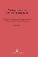 Abstraction and Concept Formation af Anatol Pikas