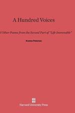 Hundred Voices af Kostes Palamas