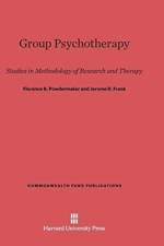 Group Psychotherapy af Dr Jerome D Frank