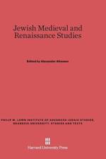 Jewish Medieval and Renaissance Studies