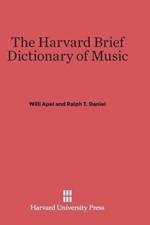 Harvard Brief Dictionary of Music af Ralph T Daniel