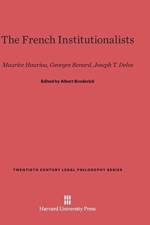 French Institutionalists af Albert Broderick