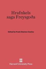 Hrafnkels Saga Freysgooa af Frank Stanton Cawley