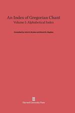 Alphabetical Index