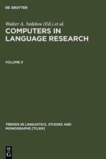 Computers in Language Research 2