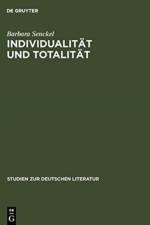 Individualitat und Totalitat af Barbara Senckel