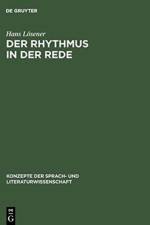 Rhythmus in der Rede af Hans Loesener