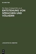 Entstehung von Sprachen und Voelkern