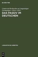 Das Passiv im Deutschen