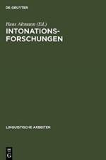 Intonationsforschungen