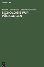 Soziologie Fur Padagogen af Johann Dieckmann