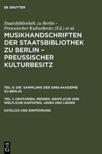 Katalog und Einfuhrung