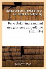 Kyste abdominal simulant une grossesse extra-uterine