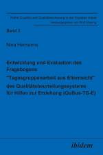 Entwicklung und Evaluation des Fragebogens 