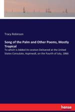 Song of the Palm and Other Poems, Mostly Tropical af Tracy Robinson