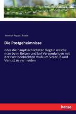 Postgeheimnisse af Heinrich August Raabe
