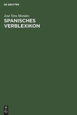 Spanisches Verblexikon af Jose Vera Morales