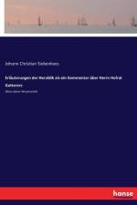 Erlauterungen der Heraldik als ein Kommentar uber Herrn Hofrat Gatterers af Johann Christian Siebenkees
