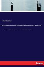 Ertragnisse der deutschen Schulstellen in Mittelfranken vom 1. Oktober 1862 af Eduard Vetter